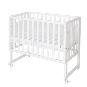 Safe asleep® 3 in 1 wieg en co-sleeper wit