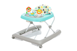 Baby Walker Dots mint/grå