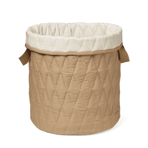 Cam Cam® COPENHAGEN Cesta de almacenaje Class ic Stripes Camel