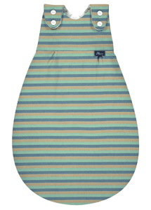 Baby-MäxchenAußensack Jersey Cornstripe grün