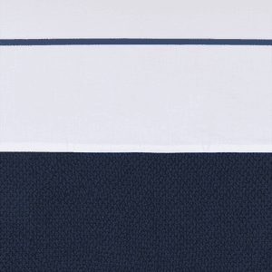 Drap pour berceau/lit enfant Blies indigo 75x100/100x150 cm