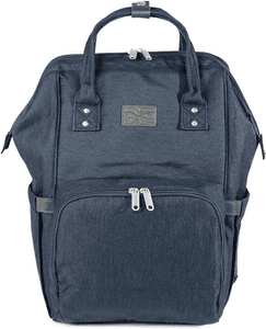 ProGression Wickelrucksack inkl. Wickelunterlage Blau