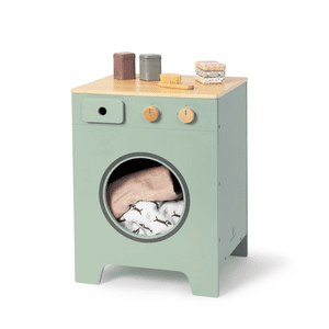 "Mix &amp; Match" wasmachine, salie/natuur