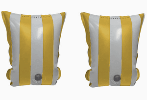 Swim Essential s Yellow Striped Vattenvingar (0-2 år)