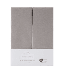 Pack de 2 sábanas ajustables laylig 70 x 140 cm gris