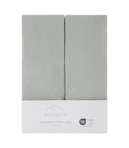 Pack de 2 sábanas ajustables laylig 70 x 140 cm menta