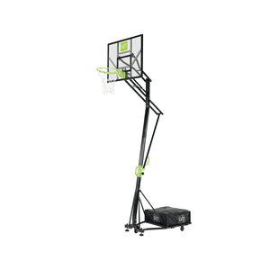 EXIT Panier de basket-ball enfant Galaxy mobile, roulettes vert/noir