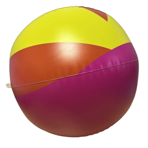 Balón de playa con bloques de colores ⌀ 51 cm