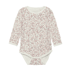 Langarmbody Rose Tan
