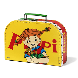 Pippi koffer, 25 cm, geel