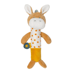 Peluche couineur cri cri âne Léo