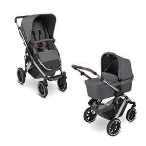 Poussette duo combinée 2en1 Salsa 4 Air Asphalt collection 2024