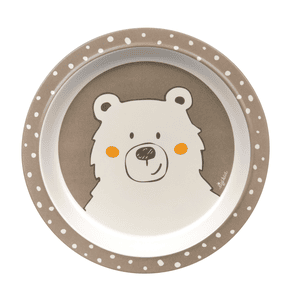 Assiette enfant ours HoniBoni