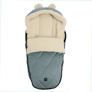 Coprigambe invernale XL ORECCHIE DI LANA a fessura green