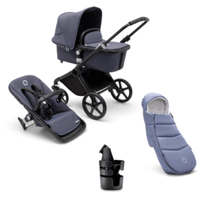 Passeggino Fox Cub Complete Black/Stormy Blue