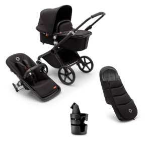 Barnvagn Fox Cub Komplett Black / Midnight  Black