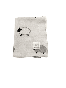 Babydecke SHEEP organic cotton natural combo