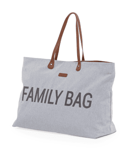 CHILD HOME Veranderingsrugzak Family Bag Signature Canvas Grijs