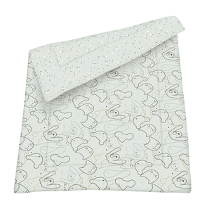 Krabbeldecke Die Vier mint 100 x 150 cm