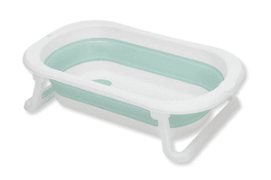 Baignoire bébé pliable Orka sauge/blanc