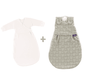 Gigoteuse Liebmich lapin câlin vert 3 pièces TOG 2.5
