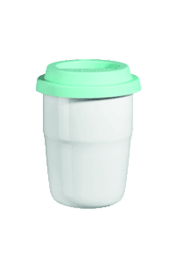 Pot de conservation enfant isotherme blanc/turquoise