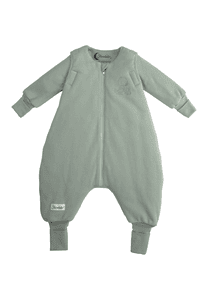 Sovsäck med ben Edda stone green