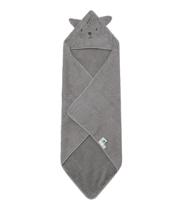 Toalla de baño con capucha torvselyg gris