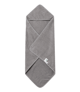 Toalla de baño con capucha torsjov gris uni