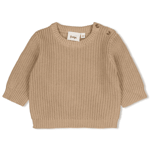 Strick Sweater The Magic is in You Taupe