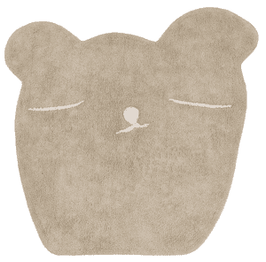 Kinderteppich Teddy brown 120 x 130 cm