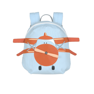 Kindergartenrucksack Tiny Drivers - Propeller Flugzeug, Blau