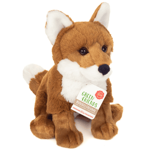 Peluche renard assis 20 cm