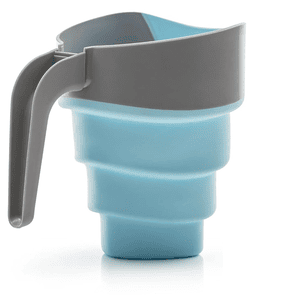 MyHappyBath Tazza per lavare i capelli blu grigio