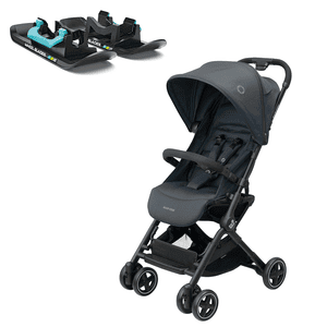 Silla de paseo Lara² Essential Graphite con Wheelblades