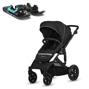 Yhdistelmävaunut Prime Lite 3 in 1 deep black sis. Wheelblades