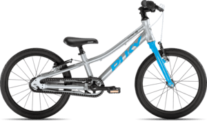 Fiets LS-PRO 18-1 aluminium, zilver/blauw