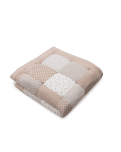 Coperta per gattonare Sand fiore 120 x 120 cm