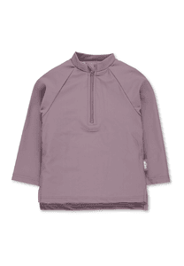 Langarm-Schwimmshirt blasslila