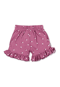 Bagno shorts Fiori viola