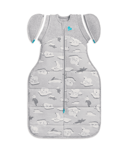 Swaddle Up Pucksack Overgangszak grijs