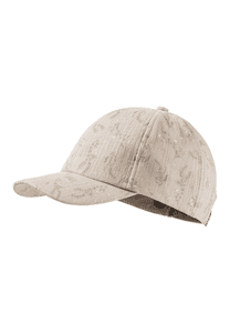 Baseball-Cap Blümchen beige