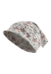 Foulard papillons écru