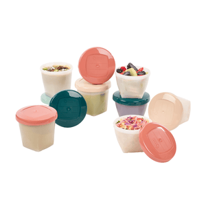 BADABULLE Pots de conservation repas bébé Babybols bio lot de 16