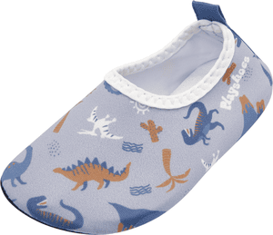 Barfuß-Schuh Dino allover blau