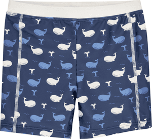 UV-beschermingsbad shorts Walvis marine