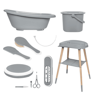 bébé-jou ® Set da bagno 7 pezzi Sense Griffin Grigio