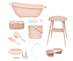 bébé-jou® Set de bain 8 pièces Sense Pale Pink