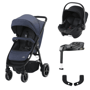 Buggy B-Agile M Navy Ink inclusief baby-autostoeltje Baby-Safe Core i-Size Space Black plus base station Core en Adapter