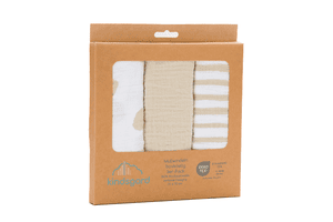 Gasbinda blöjor bovkaelig 3-pack beige